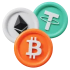 All cryptocurrencies are supported at Two Fat Ladies Bingo Online Casino